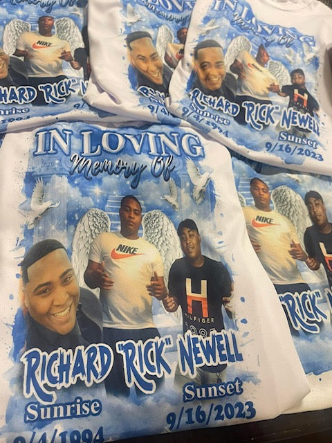 Center Print Memorial Shirt